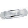 6mm Stainless Steel Comfort Fit Band Ref 106580