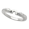 Matching Band for Bridal Diamond Semi Set .38 CTW Engagement Ring Ref 420790