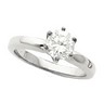 6 Prong Medium Peg Setting Solstice Solitaire with Bombe Shank Ref 372360