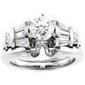 Bridal Diamond .75 CTW Engagement Ring with Matching Band Ref 946983