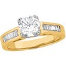 Cathedral Bridal Diamond Engagement Ring .5 CTW Ref 533730