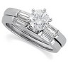 Diamond Engagement Ring with Matching Band .58 CTW Ref 872332