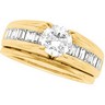 Contemporary Diamond Engagement Ring .5 CTW Ref 363080