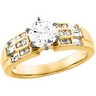 Bridal Diamond Semi Set .5 CTW Engagement Ring Ref 186181