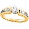 Bridal Semi Set .13 CTW Engagement Ring Ref 338017