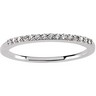 Matching Band for Two Tone Bridal Engagement Ring SKU 65612 Ref 194781