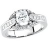 Diamond Bridal Semi Set .5 CTW Engagement Ring Ref 856331