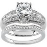 Diamond .75 CTW Engagement Ring with .1 CTW Matching Band Ref 633618