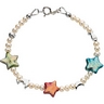 Pearl and Star Bracelet 6 inch Ref 878157