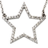 .25 CTW Diamond Star Necklace Ref 676135