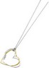 Two-Tone Diamond Heart Necklace | .07 carat TW | SKU: 64969
