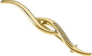 Diamond Brooch | .025 carat TW