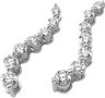 Journey Diamond Earrings .5 CTW Ref 350097