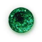 Genuine Round Emerald Gemstone