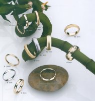 Inside Round Comfort Fit Wedding Bands