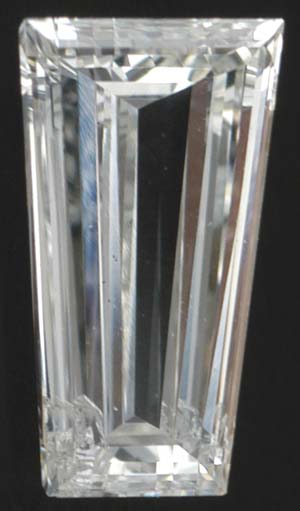 Tapered Baguette Cut Diamond