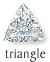 Triangle Cut Diamond a.k.a. Trillion Cut Diamond