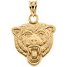 Chicago Bears NFL Logo Pendant | 16.5 x 16.5 mm | SKU: NFL-20703