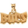 Tampa Bay Buccaneers NFL Name Pendant | 6 x 13 mm | SKU: NFL-20721