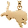 Detroit Lions NFL Logo Pendant | 12 x 20 mm | SKU: NFL-20774