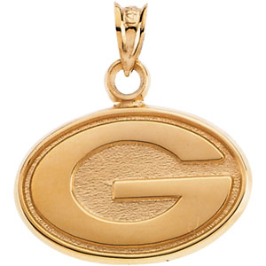 Green Bay Packers NFL Logo Pendant | 13 x 20 mm