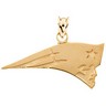 New England Patriots NFL Logo Pendant | 12.5 x 27 mm | SKU: NFL-20787