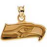 Seattle Seahawks NFL Logo Pendant | 8 x 19.25 mm | SKU: NFL-20810
