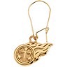Tennessee Titans NFL Logo Earrings | 9 x 14.5 mm | SKU: NFL-20820