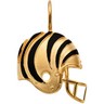 Cincinnati Bengals Helmet Pendant | 21.25 x 21 mm | SKU: NFL-23292