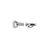 Heart Shape Fold Over Snap Lock Clasp 17.5 x 12mm Ref 559873