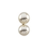 Double Pearl Cup Earrings 6mm Ref 552559