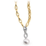 South Sea Cultured Pearl & Diamond Necklace | 13 mm Round | 17 Inch | SKU: 64232