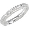Stackable Fashion Etch Band Ref 857192