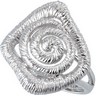 Sterling Silver Fashion Ring Ref 386295