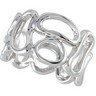 Sterling Silver Fashion Ring Ref 817797