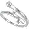 Stackable Metal Fashion Interlocking Ring Ref 852295