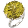 Genuine Green Gold Quartz Ring Ref 171187