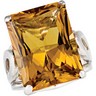 Genuine Honey Quartz Ring Ref 352330