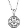 .04 CTW Diamond 18 inch Necklace Ref 457252
