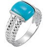 Genuine Chinese Turquoise Ring Ref 479488