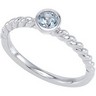 Stackable Gemstone Ring Ref 344289