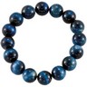 Genuine Blue Tiger Eye Stretch Bracelet Ref 654551