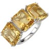 Genuine Yellow Quartz Ring Ref 230501