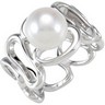 Freshwater Cultured Pearl Ring Ref 708203