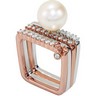 Square Shaped Stackable Ring Ref 414731
