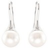 Freshwater Cultured Pearl Earrings Ref 519301