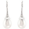 Freshwater Cultured Pearl Earrings Ref 786438