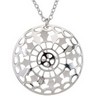 Sterling Silver Fashion Necklace Ref 558035