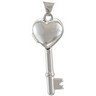 Key and Heart Design Locket Ref 979021
