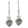 Sterling Silver Fashion Earrings with Dangle Ref 644719